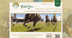 Desktop Screenshot of hawkesbayracing.co.nz